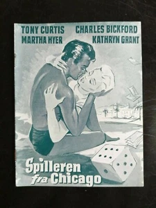 Danish movie program " Mr.Cory" Tony Curtis.Martha Hyer.Bickford. - Picture 1 of 5