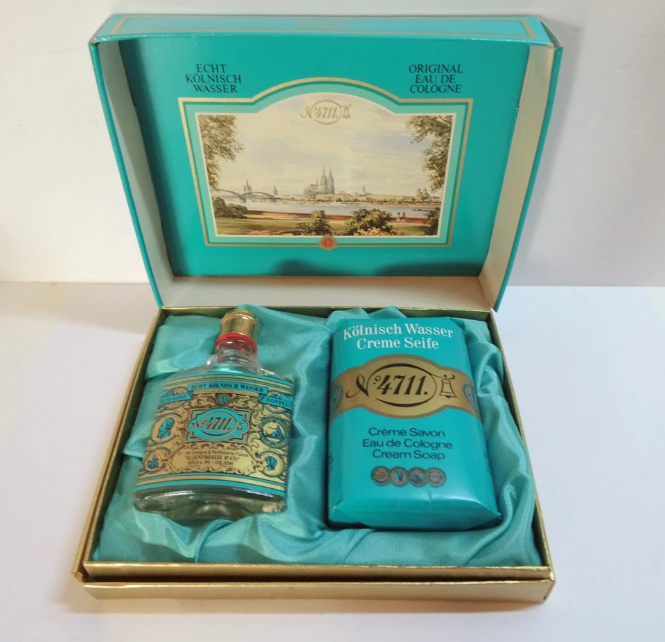 Vintage - Echt Kölnisch Wasser - Set - orig. Verpackung, unbenutzt - Bild 1 von 4