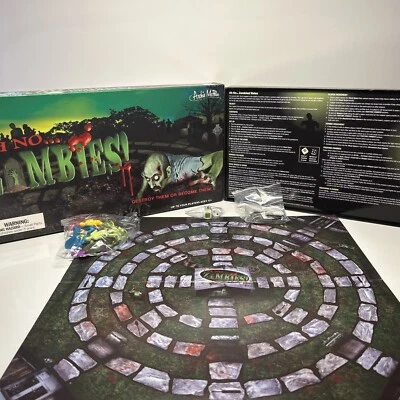 OH NO.., ZOMBIES Board Game ACCOUTREMENTS 2009 Horror Dice Figures New Open Box - Image 1 of 4