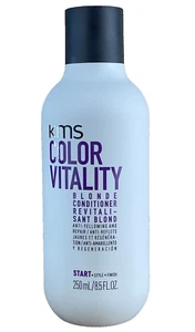 2 Bottles of KMS Color Vitality Blonde Conditioner 8.5 fl oz - Picture 1 of 2