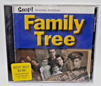 Topics Entertainment SNAP! Family Tree (PC, 2001) - Image 1 of 3