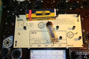 AZ41 (=V41 = MAZ41...) / NOS / VALVOLA / 1x tubo sottovuoto / ben testato! - Foto 1 di 1