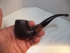 PIPA PIPE PFEIFE ART ITALIANO  BLACK RUSTIC SPORT MOD 7 TIPO 1 NUOVA - Picture 1 of 1