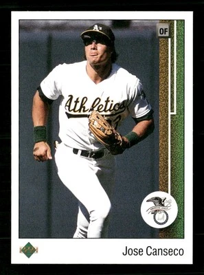 Cubierta superior 1989 #659 Jose Canseco Foto 1 de 2