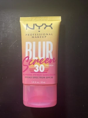 NYX Professional Makeup Blur Screen SPF 30 Blurring Primer Sunscreen ~ Sealed - Image 1 of 2