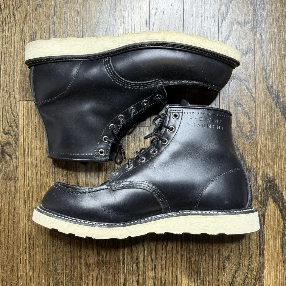 Super Rare Red Wing Fragment Collab Classic Moc Toe Workwear Boots No Box - Image 1 of 4