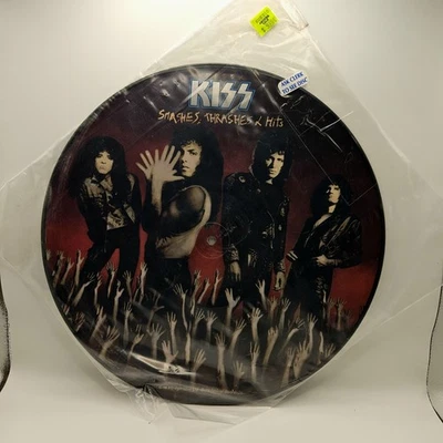 KISS Smashes, Thrashes, & Hits Picture Disc Vinyl First Presssing - Image 1 of 2