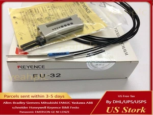 One Keyence FU-32 Fiber Optic Sensor New In Box Fast Shipping - Picture 1 of 3