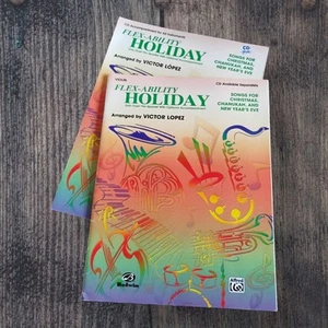 Flex-Ability Holiday Solo-Duet-Trio-Quartet Violin with Accompaniment CD - Picture 1 of 5