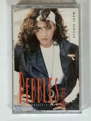 Pebbles With Salt N Pepa Backyard Maxi Single (Cassette Tape, 1991) MCA Records - Image 1 of 4