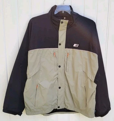 New Balance Men’s XL Jacket Windbreaker Full Zip Baby Blue 96937 Nylon Coat EUC - Image 1 of 4