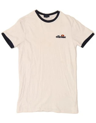 ELLESSE Mens T-Shirt Top XS White Cotton DD25 - Image 1 of 3