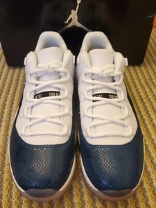 Size 11 - Jordan 11 Retro Low Snakeskin 2019 CD6846 102 - Picture 1 of 7