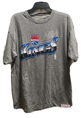 Sacramento Kings t shirt xl short sleeve adult unisex mitchell and ness Cover