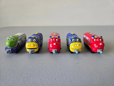 Chuggington Diecast Trains - Wilson, Brester, Koko - Lot of 5 - Image 1 of 4