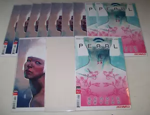 Pearl #1 lot of 12 Main Variant Blank cover DC 2018 Bendis optioned Amazon TV - Picture 1 of 5
