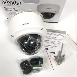 Advidia B-57-V-2 5MP WDR Network IR Fixed Dome Camera New - Picture 1 of 8