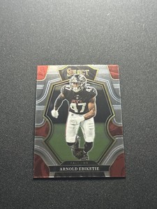 2022 Panini Select Football Arnold Ebiketie Rookie Falcons #106 RC Rookie