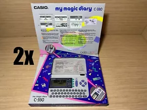 2x Casio Club My Magic Diary C-330 (similar a Cg-310, C-300) sin instrucciones - Imagen 1 de 1