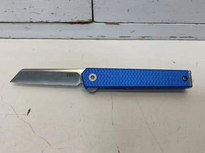 CRKT CEO MICROFLIPPER FOLDING POCKET KNIFE #7083 SHEEPSFOOT BLADE