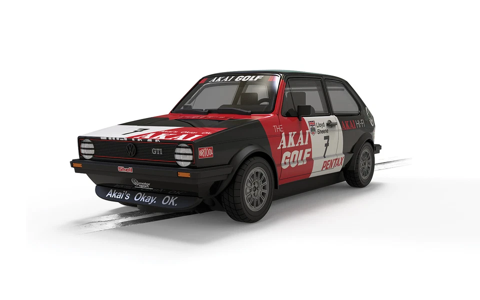 Volkswagen Golf GTI - Richard Lloyd Racing Slot Car Modell SCALEXTRIC - Bild 1 von 1