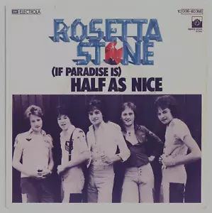 Vinyl-7"-Cover # only Cover # Rosetta Stone # Half # Private Stock # 1977 # vg+ - Bild 1 von 2