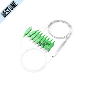 SC/APC 1 to 2/4/8/16/32 Mini PLC Fiber Optic Splitter FTTH CATV Splitter Optical - Picture 1 of 13