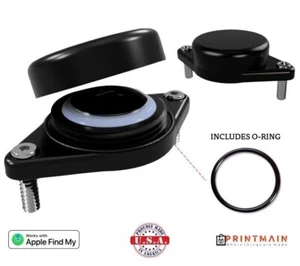 For Apple AirTag Protective Case Bolt in Place Waterproof HEAVY DUTY MADE IN USA - Picture 1 of 7