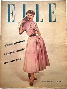 ELLE Magazine n° 130 du 18 Mai 1948 ancienne revue de mode couture pour femme - Picture 1 of 4