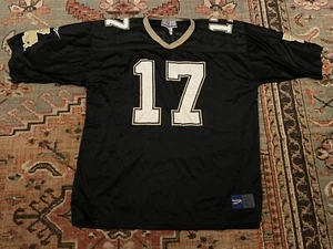 RARE Reebok Pro Line XXL New Orleans Saints Jim Everett Jersey #17 1994-96 - Picture 1 of 9