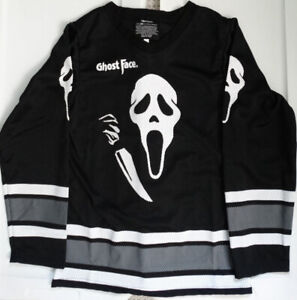 Scream Horror Movie Ghostface Hockey Jersey Officially Licensed Shirt