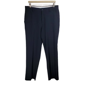 Footjoy Golf Chino Hose Herren 34x30 Stretch Navy Blau Flatfront Büro Freizeit - Bild 1 von 5