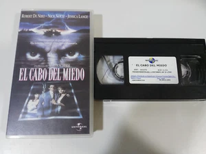 EL CABO DEL MIEDO MARTIN SCORSESE DE NIRO TERROR VHS TAPE CASTELLANO EDIC ESPAÑA - Imagen 1 de 3
