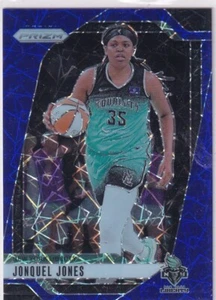2024 WNBA Prizm Panini Basketball No. 14 Jonquel Jones Blue Laser Prizm - Bild 1 von 2