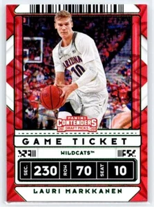 Lauri Markkanen 2020 Panini Contenders Draft Picks Green Explosion #26 - Picture 1 of 2
