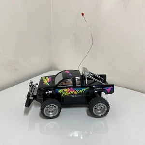Tyco Mini Bandit RC Truck (Truck Only UNTESTED) Black Neon RARE Vintage 90s READ - Picture 1 of 16