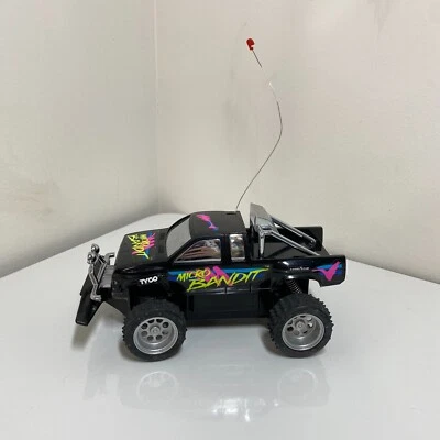 Tyco Mini Bandit RC Truck (Truck Only UNTESTED) Black Neon RARE Vintage 90s READ - Image 1 of 4