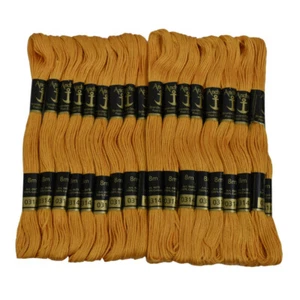 Anchor Thread Hand Embroidery Cotton Crochet Orange Cross Stitch,25 Skeins - Picture 1 of 4