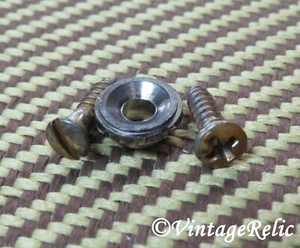 aged STRING TREE round vintage style fit Fender 52 Tele Nocaster RELIC - Picture 1 of 4
