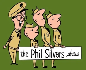 TV Classic Sgt. Bilko The Phil Silvers Show Green Background Magnet ***NEW*** - Picture 1 of 2