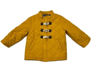 boys quilted jacket/Genuine Kids From Oshkosh Mustard/Gold - Picture 1 of 4