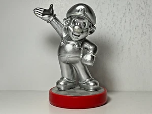 Figura de personaje amiibo de Nintendo Super Mario Brothers - PLATA MARIO - Imagen 1 de 3