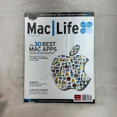 Mac Life Magazine #18 July 2008 The 30 Best Mac Apps You've Never Heard Of - Image 1 of 4