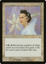 Magic MTG Tradingcard Urza's Destiny 1999 Jasmine Seer 10/143