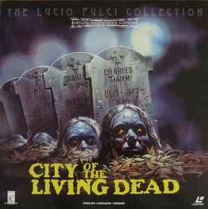 CITY OF THE LIVING DEAD LASERDISC RARE LIMITED EDITON EC ENTERTAINMENT - Imagen 1 de 1