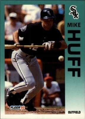 1992 Fleer Baseball Card #85 Mike Huff - Image 1 of 2