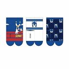 Socks Sonic 3 Pieces (Size: 35-38) NEW