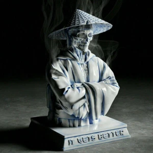 MIGHTY JAXX It Gets Retter Samurai Censer Figura Cerámica 25cm Nuevo Hot Toy Stock - Imagen 1 de 9