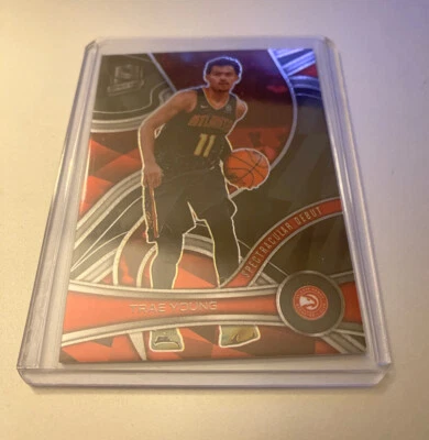 Trae Young 2021-22 NBA Panini Spectra Spectracular Debut - Image 1 of 2