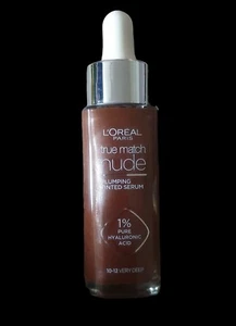BRAND NEW/L'ORÉAL PARIS/True Match Nude Plumping Serum - Shade: 10-12 Very Deep - Picture 1 of 4